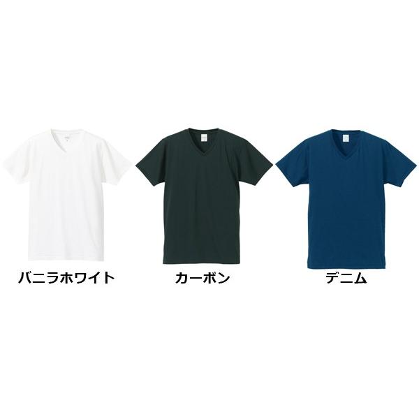 4.7オンス ファインジャージー Vネック Tシャツ【UNITED ATHLE(ユナイテッドアスレ)5496-01】・【625】メーカー廃盤 |  | 02