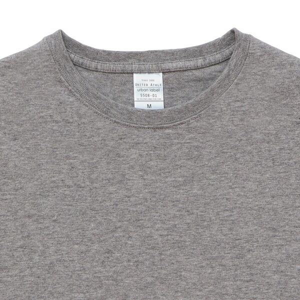 【S-XL】5.6ozビッグシルエットTシャツ United Athle ユナイテッドアスレ【5508-01】無地 半袖 メンズ コットン 綿 ヘビー 大きめ ユニセックス 男女兼用 2023SS |  | 05