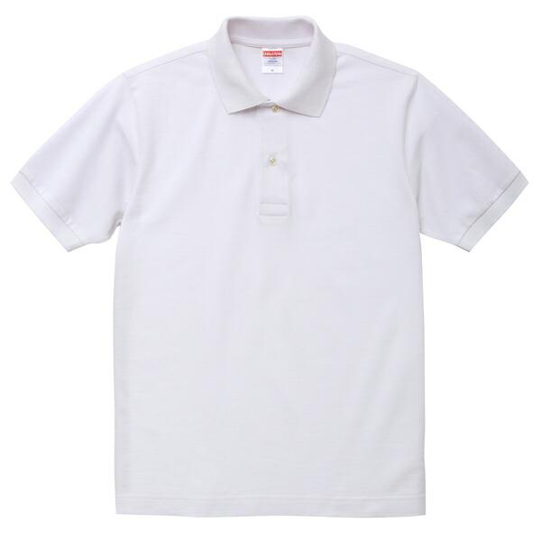 【S-XL】6.0oz　ヘヴィーウェイト コットン ポロシャツ United Athle ユナイテドアスレ 鹿の子 カノコ 無地 半袖 メンズ 男女兼用 厚手（5543-01） |  | 01