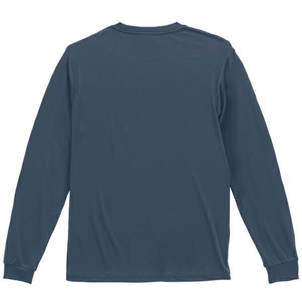 【S-XL】4.4オンス ドライスムース リサイクルポリエステル ロングスリーブ Tシャツ United Athle Sports ユナイテッドアスレ 5709-01 長袖 吸水 速乾性 メンズ |  | 02