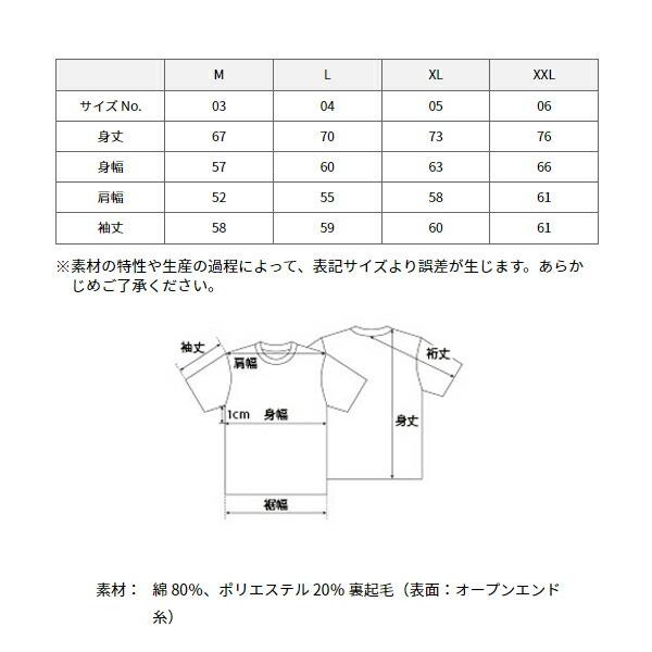 15.0オンス オープンエンド マグナムウェイト クルーネック スウェット(裏起毛) UNITED ATHLE ユナイテッドアスレ ヘビー 極厚 厚手 トレーナー メンズ 5799-01 |  | 09