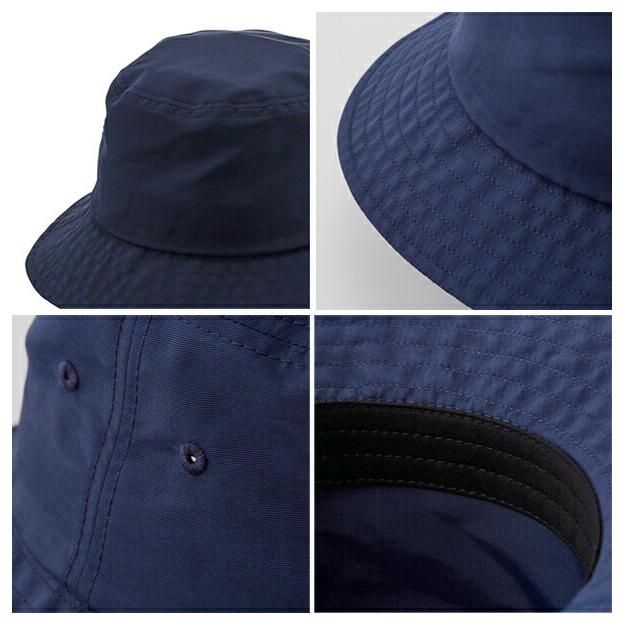 ナイロン バケットハット UNITED ATHLE(ユナイテッドアスレ) NYLON BACKET HAT【9674-01】無地 帽子 UV対策 バケハ アウトドア メンズ ユニセックス 男女兼用 |  | 02
