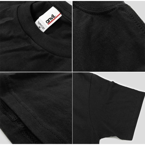 カラー1】anvil（アンビル）4.5oz 無地 半袖 Tシャツ (RING SPUN