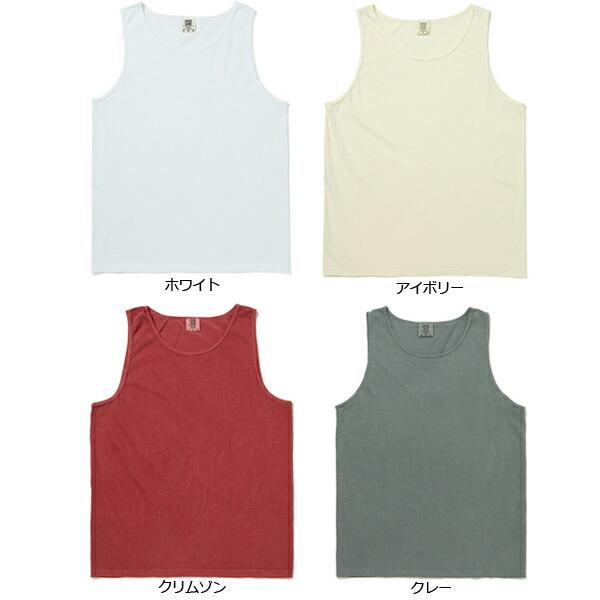 【S-XL】6.1oz ガーメントダイ タンクトップ COMFORT COLORS コムフォートカラーズ リングスパン 後染め ランニング コットン メンズ コンフォート CC9360 |  | 05