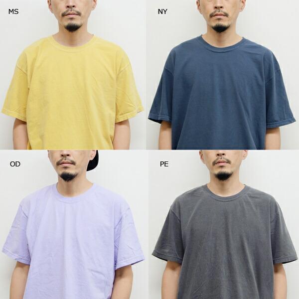 S-XL【カラー2】COMFORT COLORS(コムフォートカラーズ)6oz リングスパン ショートスリーブTシャツ コンフォート 後染め ガーメントダイ 無地 半袖 COMF-1717｜finks｜13