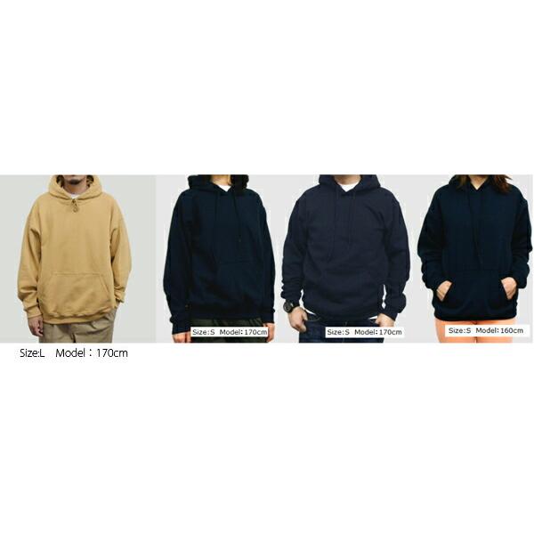 GILDAN（ギルダン） カラー1【S-XL】8.0oz 50/50 プルオーバー