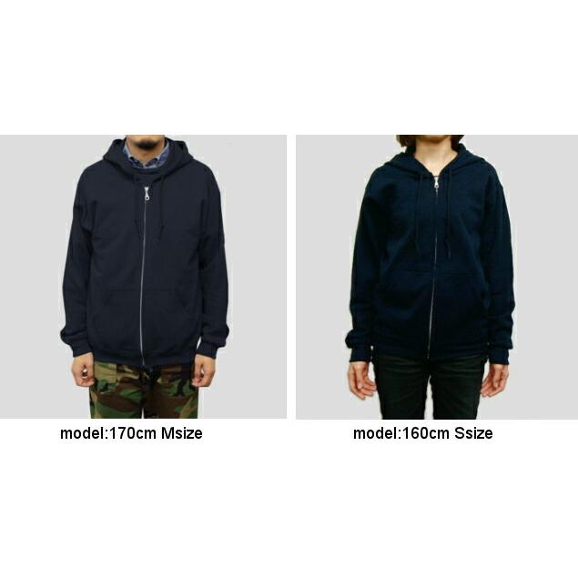 ジップアップパーカー Gildan ギルダン 8oz 50 50 フルジップパーカー メンズ 裏起毛 無地 パーカー スウェット フード 1860 Gildan1860 Finks 通販 Yahoo ショッピング