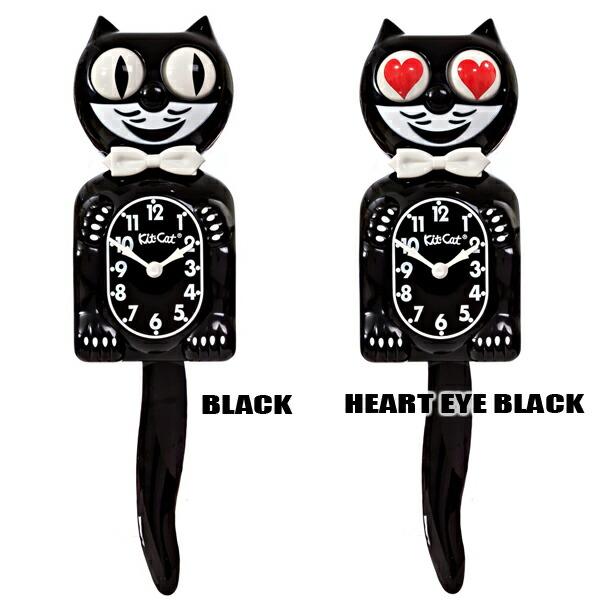 Kit Cat Clock キットキャットクロック・ブラック】【送料無料（沖縄