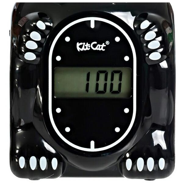Kit Cat Digital Desk Clock キットキャットデスククロック ブラック