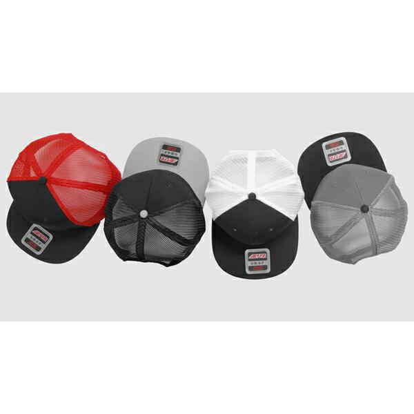 OTTO CAP コットンツイル フラットバイザーメッシュ キャップ 無地