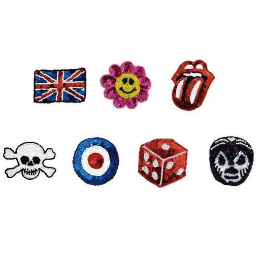 スパンコールパッチ（ワッペン）各種 | 