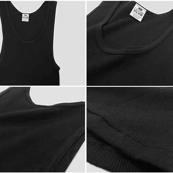 PRO CLUB(プロクラブ)5.7oz タンクトップ　２枚セット　【ブラック　黒】（S〜XLサイズ）メンズ・ランニング・下着【PROC-T043A】【2015ss】 |  | 02
