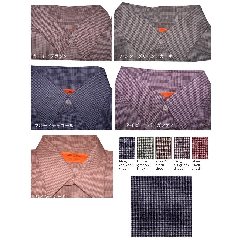 RED KAPレッドキャップ チェックワークシャツ長袖 Micro-Check Work
