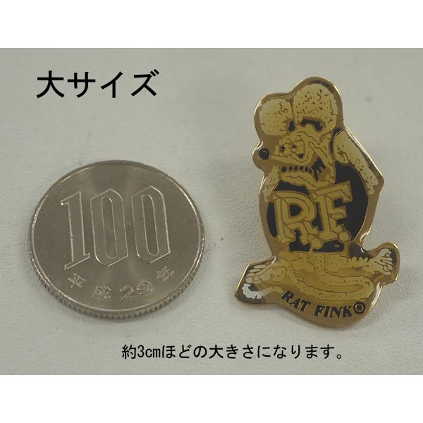 【大サイズ】RAT FINK　ラットフィンク　メタル製ピンズ　METAL PINS　ピンバッヂ |  | 01