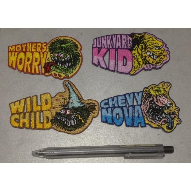 Rat Fink Patches（ラットフィンク）モンスターパッチ　ワッペン各種 | 