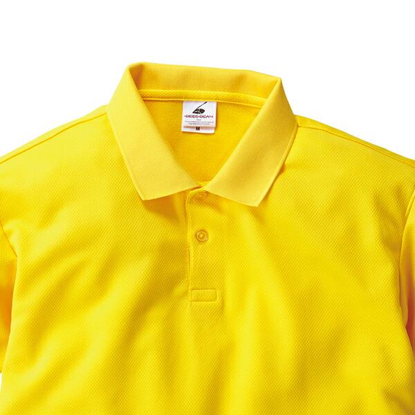 HERMES 襟ボーダーイエローポロシャツ M HERMES 襟ボーダーイエローポロシャツ M
