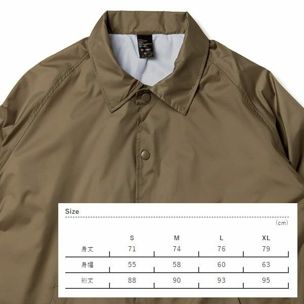 裏地付きコーチジャケット BEIMAR ビーマー ウィンドブレーカー メンズ 無地 アウター ウィンブレ カジュアル スポーティ ブルゾン 薄手 WB103M |  | 07