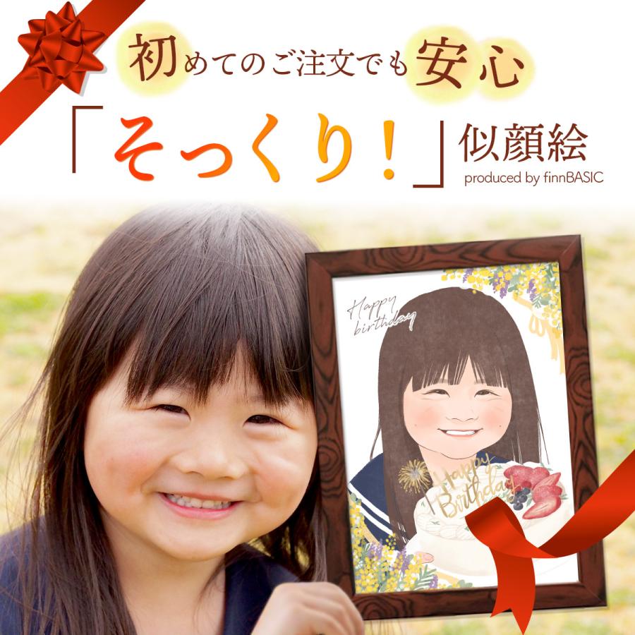 似顔絵 プレゼント 古希 還暦 喜寿 傘寿 米寿 卒寿 百寿 安い 写真から 急ぎ イラスト 女性 男性 お祝い ギフト 金婚式 |  | 01