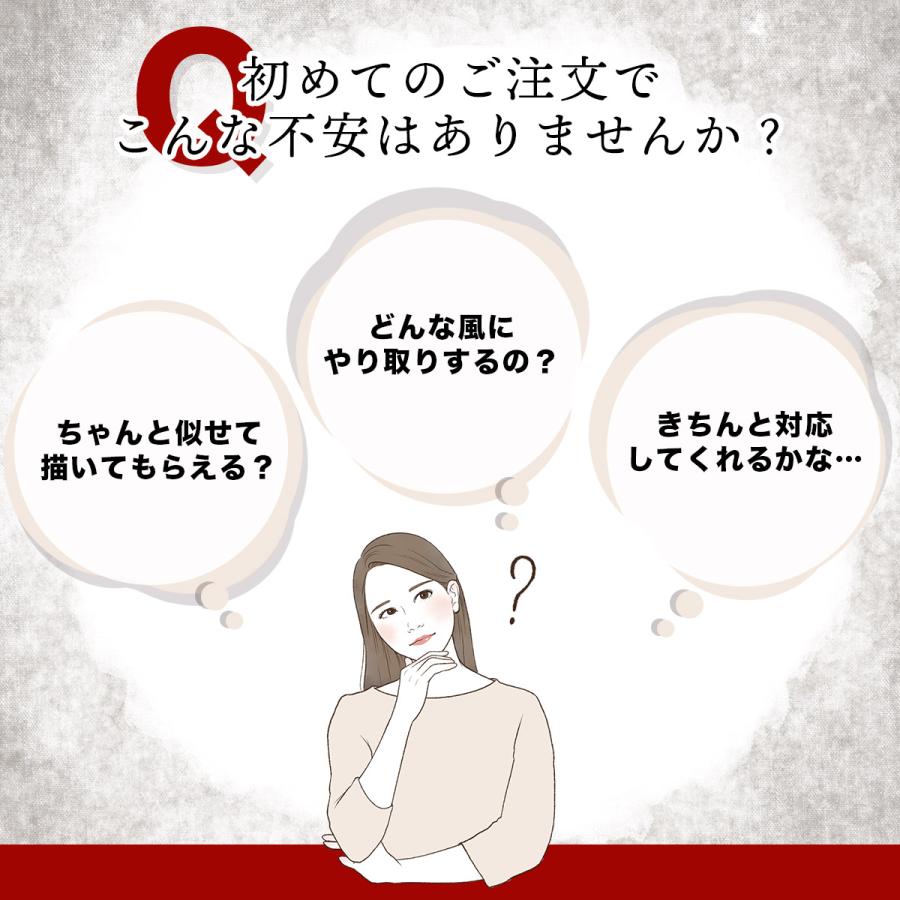 似顔絵 プレゼント 急ぎ 安い 敬老の日 還暦祝い 古希 喜寿 米寿 傘寿 祝い 写真 女性 男性 |  | 05