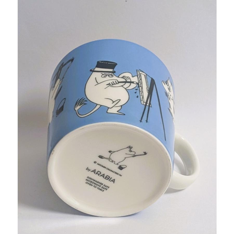 アラビア　ARABIA　ムーミン　マグカップ後ろに　シールあり アラビア ARABIA ムーミン マグカップ後ろに シールあり
