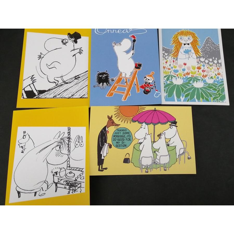 ムーミン ポストカード 5枚セット Karto社製 フィンランド郵便局 Kartopost 北欧雑貨店finnstyle 通販 Yahoo ショッピング