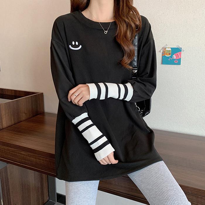 日曜日23時59分までPATOU　ロンT チュニック 長袖tシャツ レディース tシャツ ロングtシャツ 長袖 長そで 春