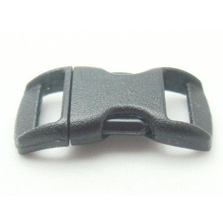 1000個セット クロ 10mm 猫首輪 プラスチックバックル 重さで外れる