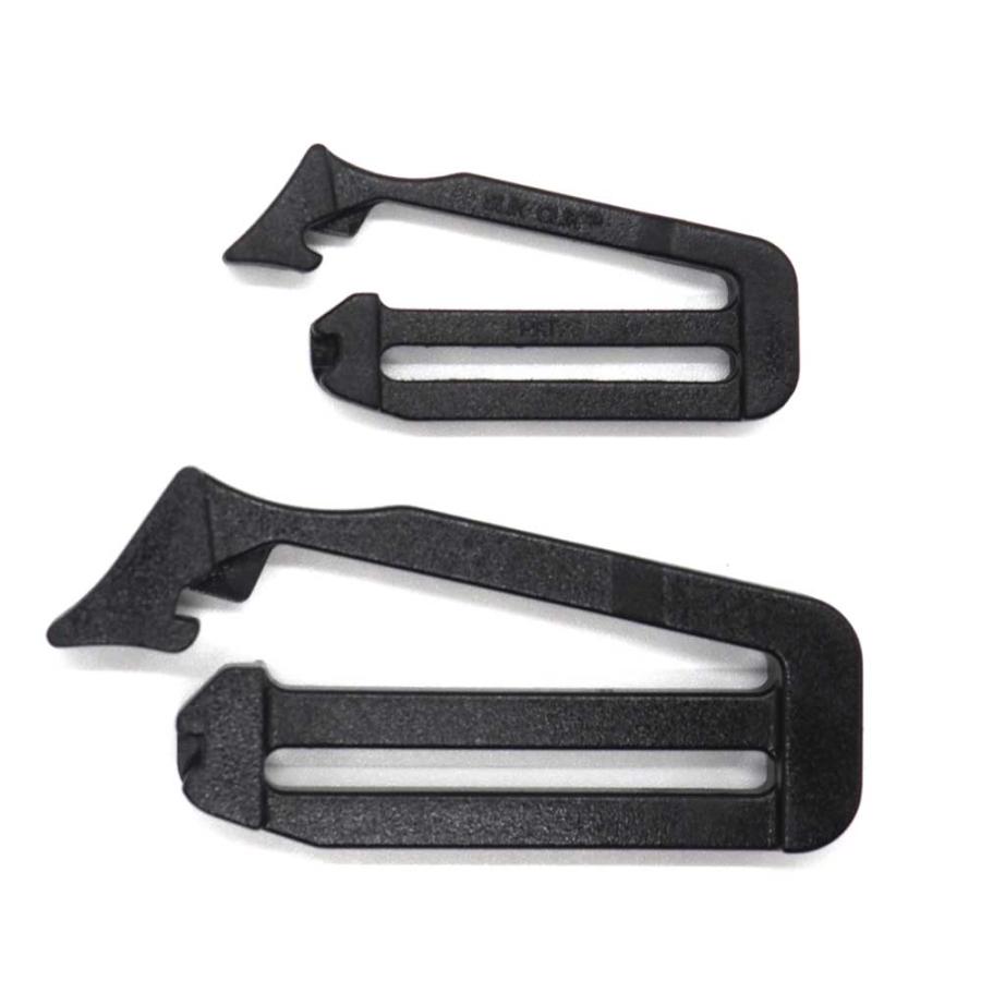 duraflex 38mm クロ 黒 SLIK CLIP 38ミリ スリッククリップテープ