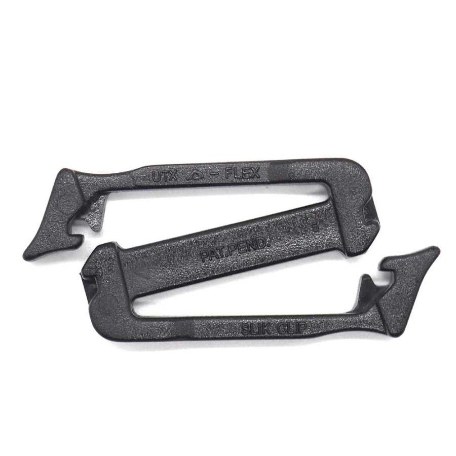 duraflex 25mm クロ 黒 DUAL SLIK CLIP 25ミリ デュアル スリック
