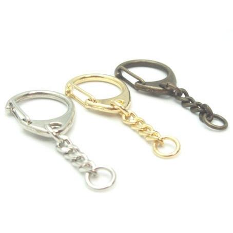 チェーン ナスカン付き Sサイズ シルバー キーホルダー パーツ 金具