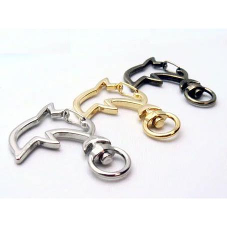 イルカナスカン アンティーク キーホルダー金具/キーホルダーパーツ