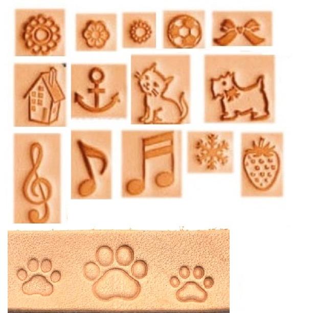 リング クラフト社 刻印 通常刻印 デザイン刻印棒 : 首輪と