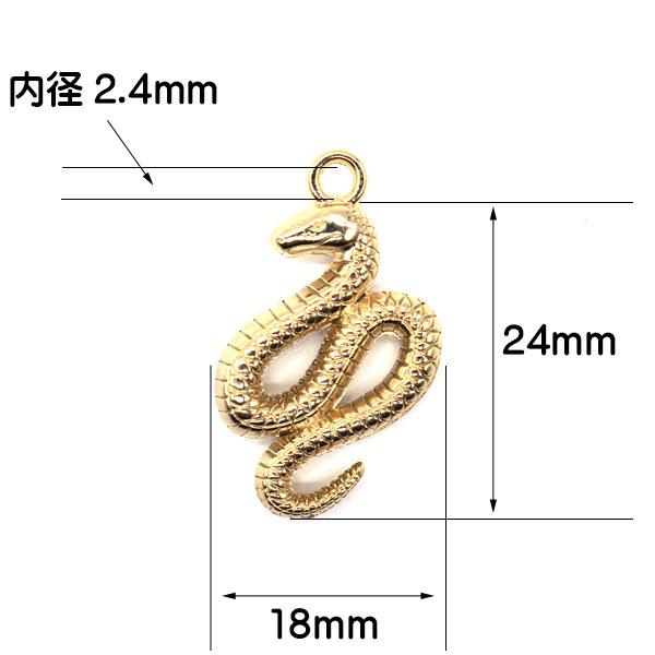10個セット 黄金蛇チャーム 金蛇 お守り へび おまもり 仕事運 金運アップ 成功成就 X18331 ゴールド