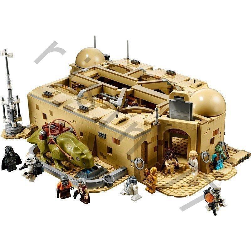 スターウォーズ leg0レゴ75290互換品 モス アイズリー カンティーナ ブロック 知育 手作り おもちゃ 大人 男の子 8歳9歳10歳 誕生日 クリスマス 新年 プレゼント プレゼント 手作り 大人 男の子 誕生日 クリスマス 新年