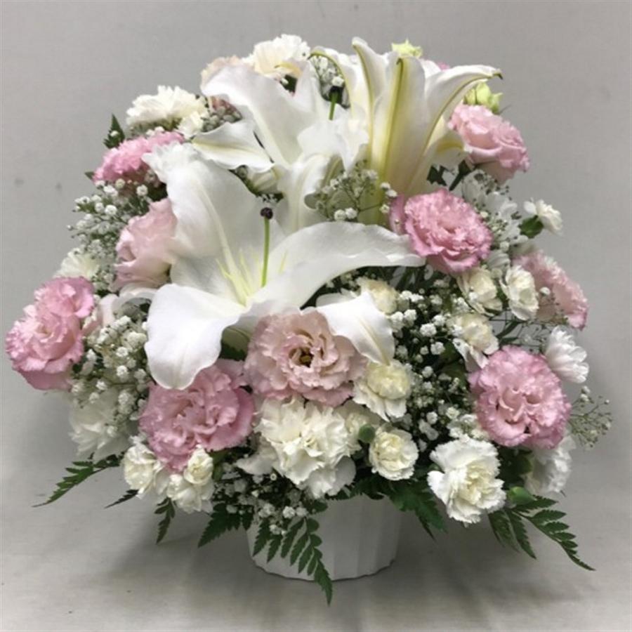 ばら&カーネーション 花束 1つ3000円 バラ 薔薇 ピンク カーネーション