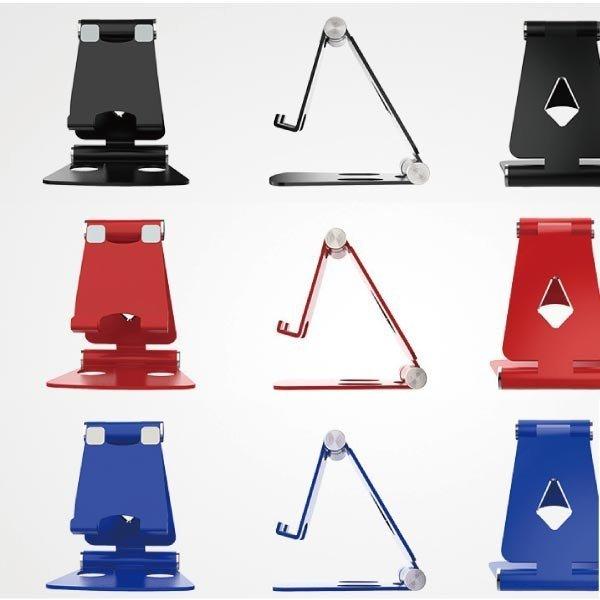 スマホスタンド 卓上 折りたたみ式 コンパクト 角度調整 テレワーク iPhone Android iPad XPERIA Galaxy | FIPRIN | 11