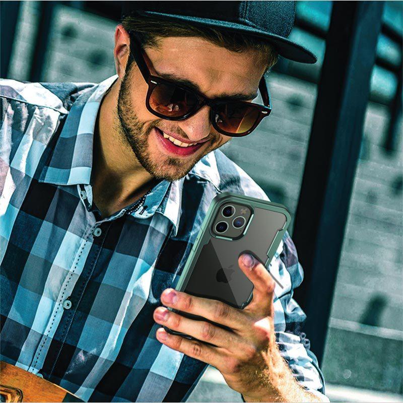 iPhone12 Pro 高品質ソフトケース 背面ハード クリア カバー かわいい おしゃれ  メッキ 耐衝撃 |  | 11