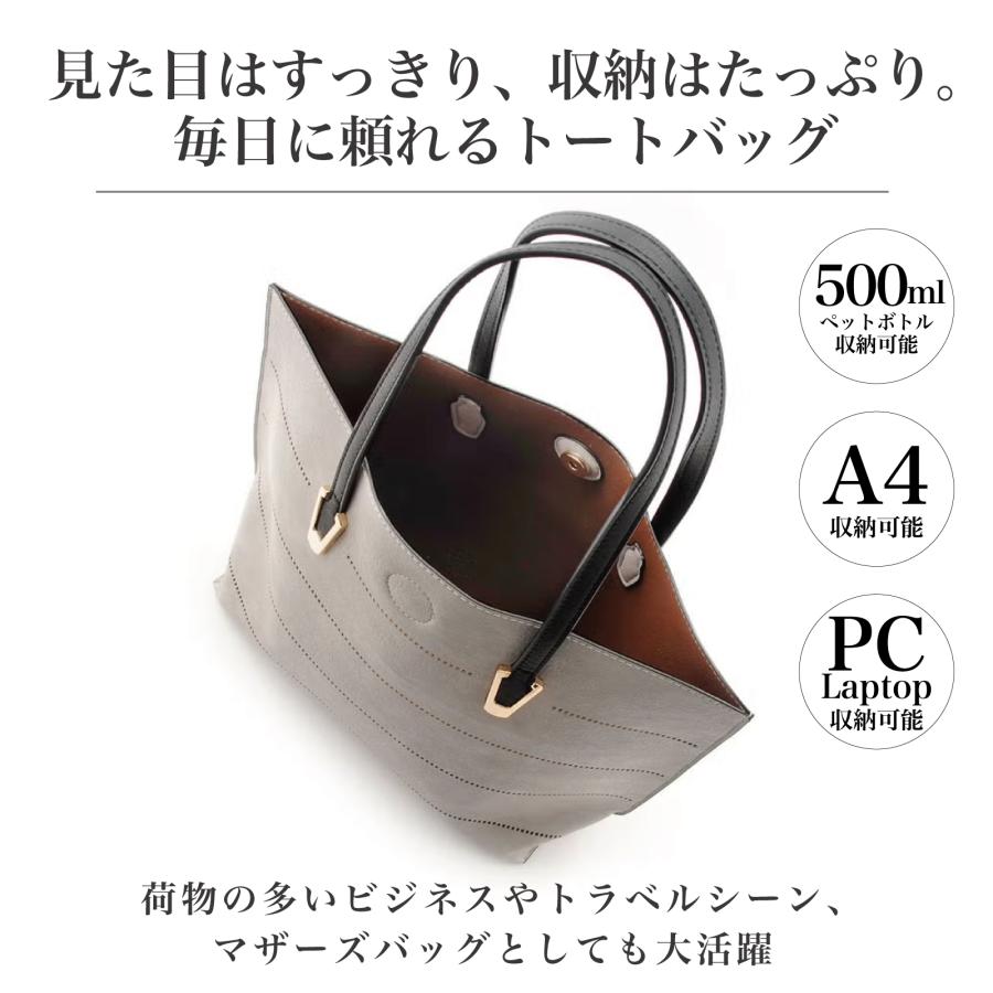 FIRANO（フィラノ） パンチングトートバッグ＆ショルダーバッグセット 
