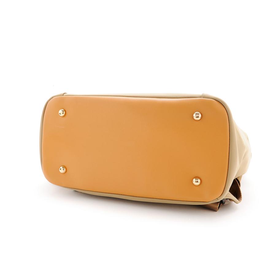 FIRANO（フィラノ） はっ水軽量ナイロンフラップリュック レディース