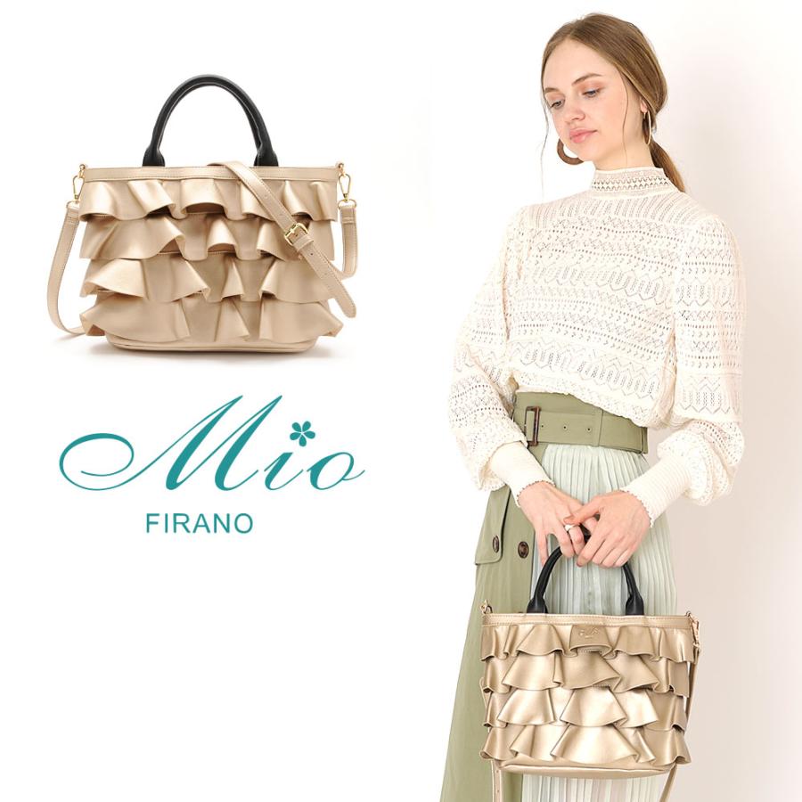 期間限定 バーゲンプライス スウェイフリル2wayバッグ レディース Mio Firano ミオフィラノ Mf Mf フィラノオフィシャルショップ 通販 Yahoo ショッピング