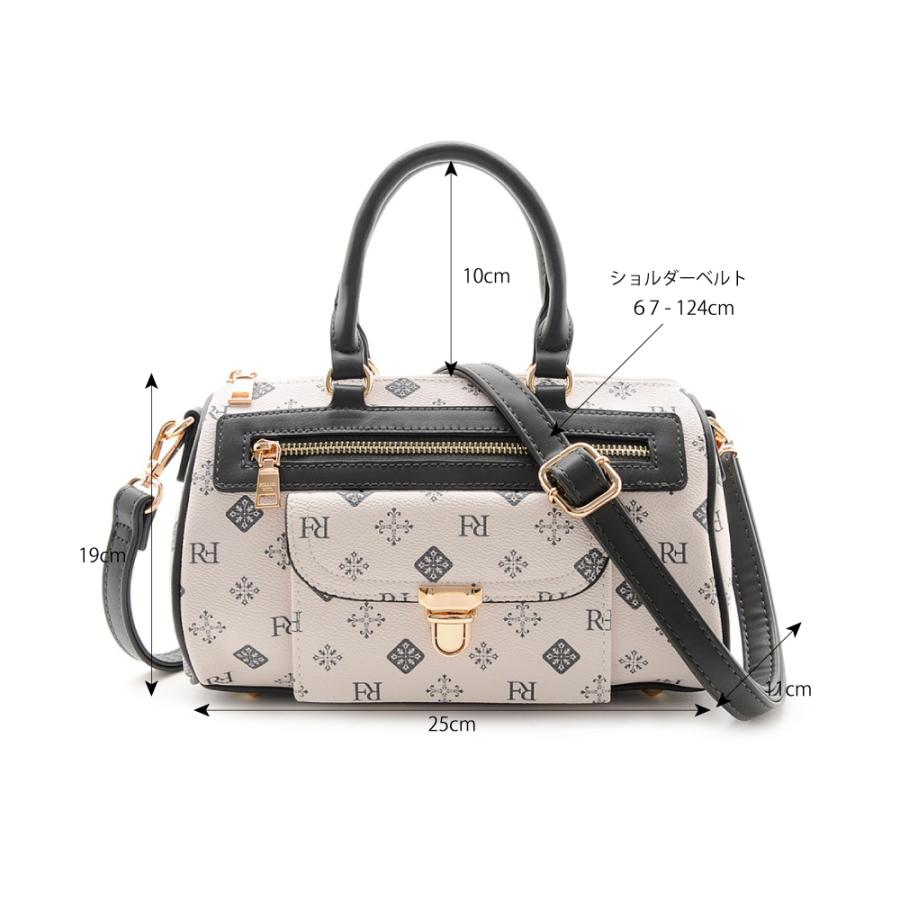 FIRANO（フィラノ） VITAモノグラムボックスハンドバッグ レディース 