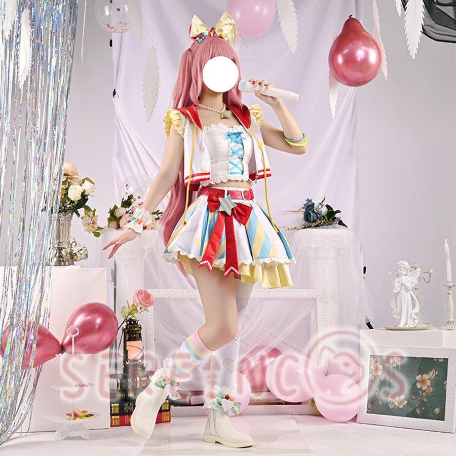 ウマ娘 コスプレ アグネスデジタル コスプレ 衣装 可愛い 高品質 ウマ娘 プリティーダービー 勝負服 イベント アニメ コスチューム ウマ娘 コスプレ 図を通りです 十分ご検討の上にてご入札ください