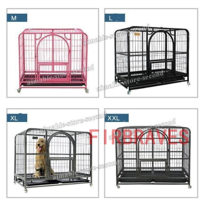 ペットケージ 犬檻 犬小屋 ケージ ペットサークル ドッグケージ ペットフェンス 小型 大型 中型犬用 ペット用品 キャスター付き 