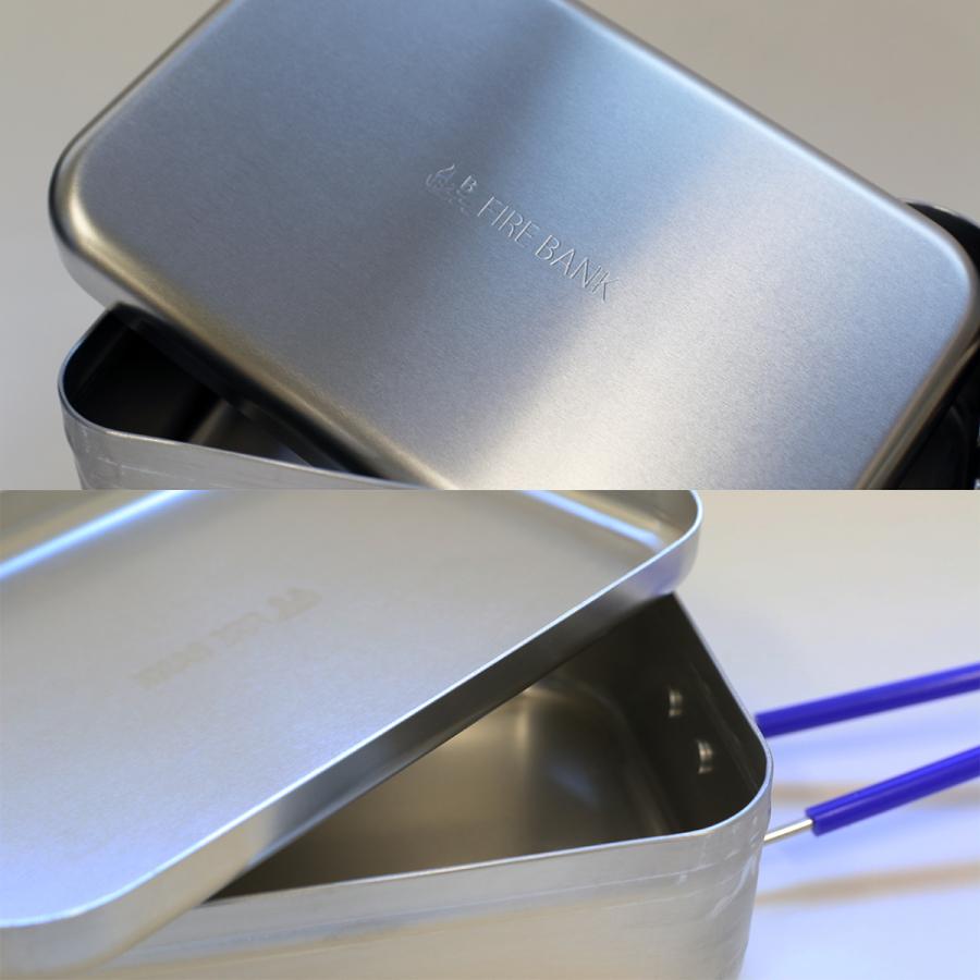 FIRE BANK 極厚ラージメスティン 飯盒 ソロキャンプ アウトドア 飯ごう