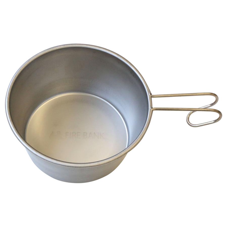 FIRE BANK ロッキーカップ500 直火対応 皿 プレート コップ 鍋 セット スタッキング 重ね 食器 コンパクト 収納 持ち運び ステンレス 軽量 キャンプ アウトドア | 