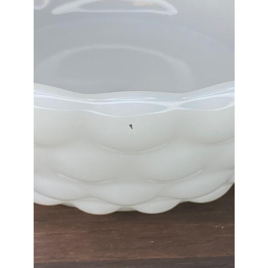 FIRE KING ファイヤーキング バブル フルーツボウル 白色