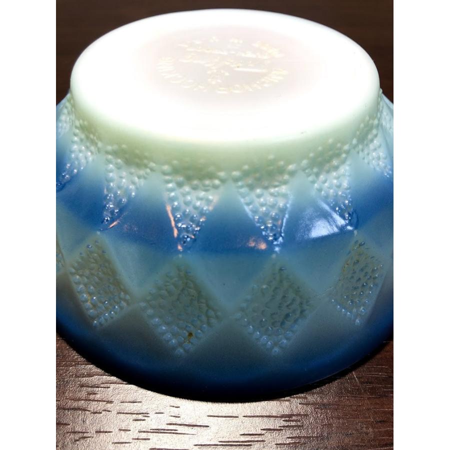 FIRE KING ファイヤーキング キンバリー ボウル 青・水色