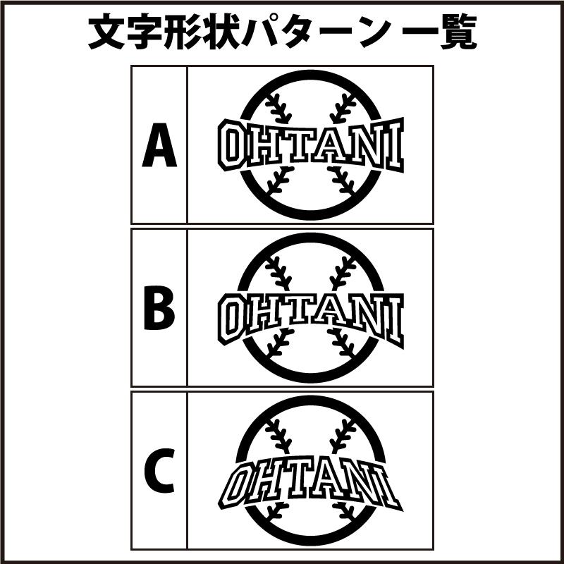 ロゴ風2 かっこいい! お好きな文字・競技で ステッカー シール SS