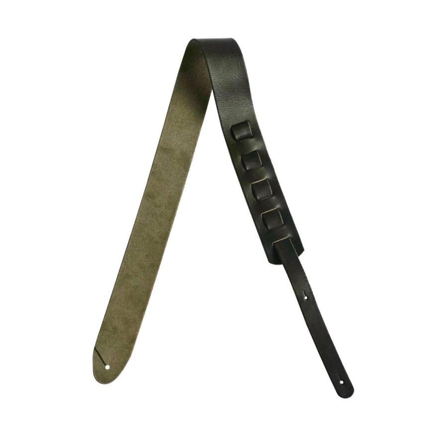 ギター ストラップ FIREGLOW イタリアン プロフェッショナル レザー S03 Dark Green S03FIREGLOW
