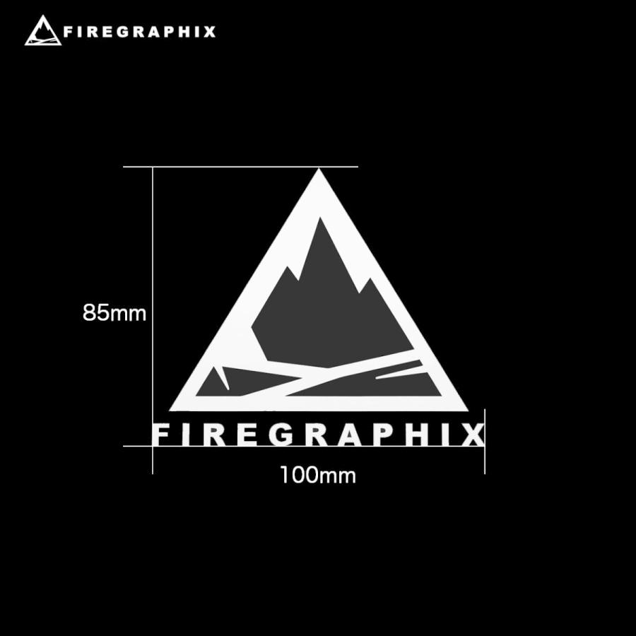 ステッカー＞カッティングシート三角マットホワイト : FIREGRAPHIX